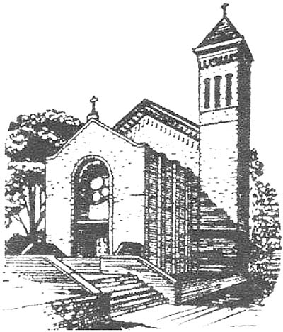Line Drawing of St. Michael's Church